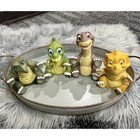 LAND BEFORE TIME 4 Figure Hand Puppets 1988 Pizza Hut Dino Set - VINTAGE