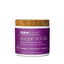 Sugar Scrub  Pineapple  Maqui Berry  Coconut  15 oz
