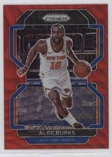 2021-22 Panini Prizm Ruby Wave Prizm Alec Burks #65 07o4