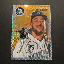 2023 Topps Chrome Platinum Anniversary XFRACTOR 398 JP CRAWFORD Seattle Mariners