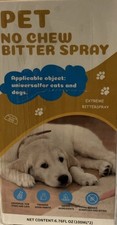 Pets No Chew Bitter Spray For Dogs Or Cats, Good For Training , Safe Ingredients
