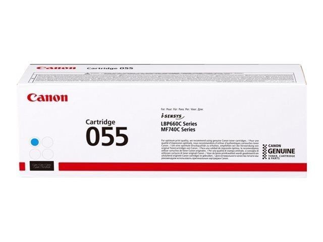 Toner Canon 055 Cyan Haute Précision pour des Graphiques Laser Sans Bavure