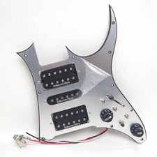 HSH Guitar Prewired Loaded Pickguard for Ibanez RG Style Guitar Parts