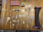 Vintage MOTU Parts For Castle Grayskull  and Snake mountain