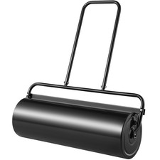 VEVOR Rouleau à Gazon Jardin Pelouse Acier Rempli de Sable Eau 17 gallons 64 L