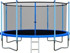 14FT Trampoline with Enclosure ALTLER ASTM Safety Ladder