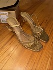 Zara Gold Heels NIB 38 — photo 1