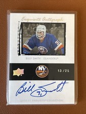 2020-21 Exquisite Hockey - Billy Smith - 13/25 - Auto