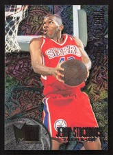 1995-96 Metal Jerry Stackhouse Rookie Roll Call #R-8 Card. rookie card picture