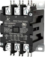 SUNLEE 3 Pole 40 Amp contactor 240V coil UL Recognized A2L Compliant OEM fits