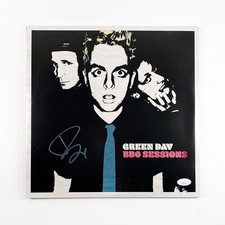 Billie Joe Armstrong Green Day LP Vinyl Record Hand Signed Autographed JSA COA