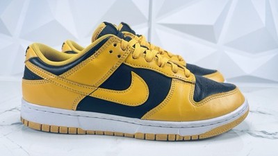 Nike Dunk Low Retro Championship Goldenrod 2021 DD1391-004 Men s 9.5
