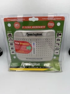 Remington Model Mini-Dehumidifier Absorbs Excess Moisture No Batteries Required