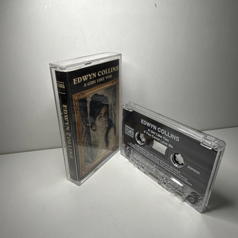 Edwyn Collins ‎ A Girl Like You CASSETTE SINGLE Rock Acoustic Brit Pop Setanta ‎ - Image 3 of 4