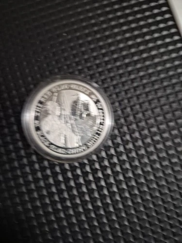 2021 Tuvalu Black Flag The Red Flag Fleet 1 oz  Silver Coin BU