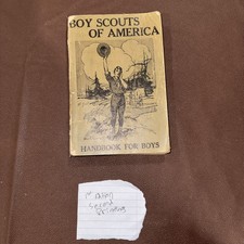 1911 First Edition, Second Printing - Handbook For Boys Boy Scouts of America