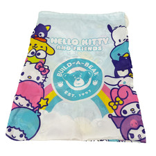 Sanrio Hello Kitty and Friends X Build-a-Bear Nylon Drawstring Backpack Colorful