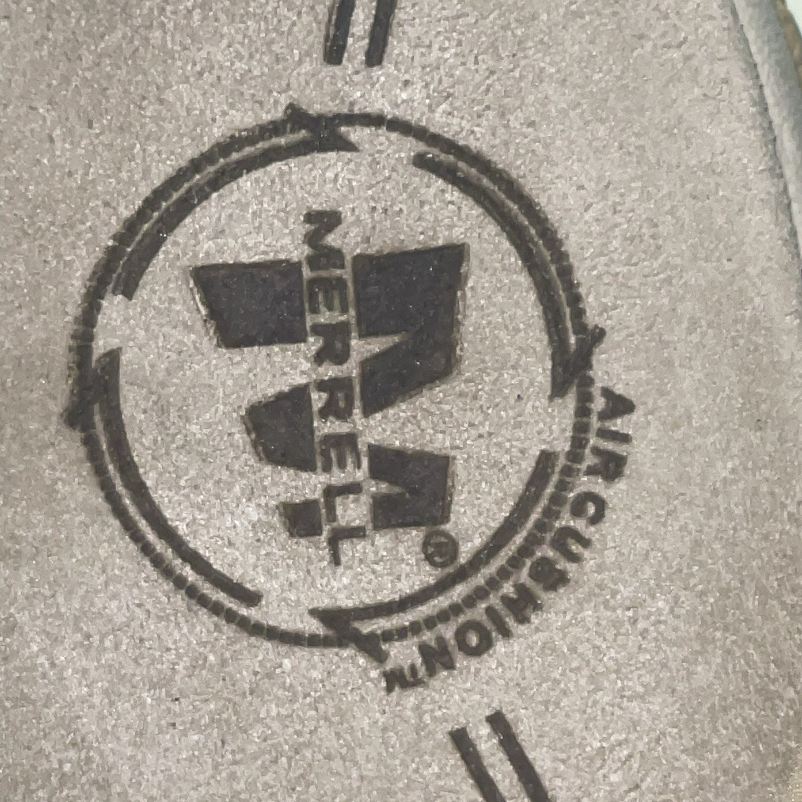 Merrell Sandali Donna Schiuma Cuscino Aria Marrone 9 Slip On Toe H