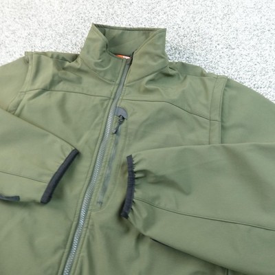 NEW 5.11 Tactical Jacket Mens M Green Softshell Full Zip Military Coat Outdoor