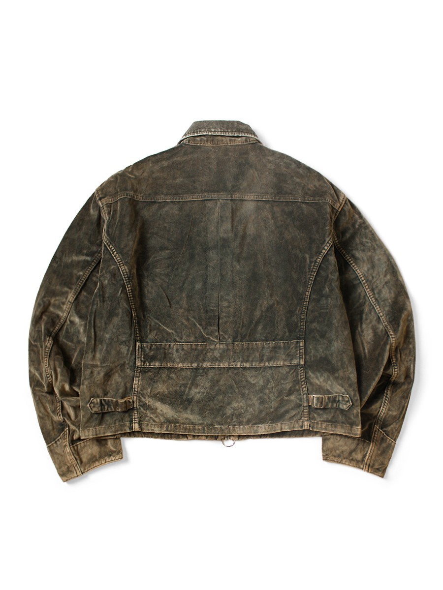 KAPITAL Velveteen Hunter Drizzler Jacket Dirty Dyed K2509LJ077