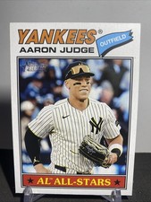 2026 Topps Heritage Aaron Judge #10 AL All-Stars Base Card New York Yankees