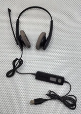 Jabra Biz 1500 USB Duo Wired Telephone Headset (Black) 1559-0159