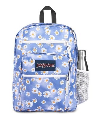 100 % authentisch, JanSport große Studententasche, Daisy Haze, (30 Jahre Garantie)