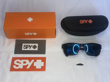 SPY Frazier Soft Matte Black Polarized Sunglasses 59 16-127 Missing 1 Nose Pad