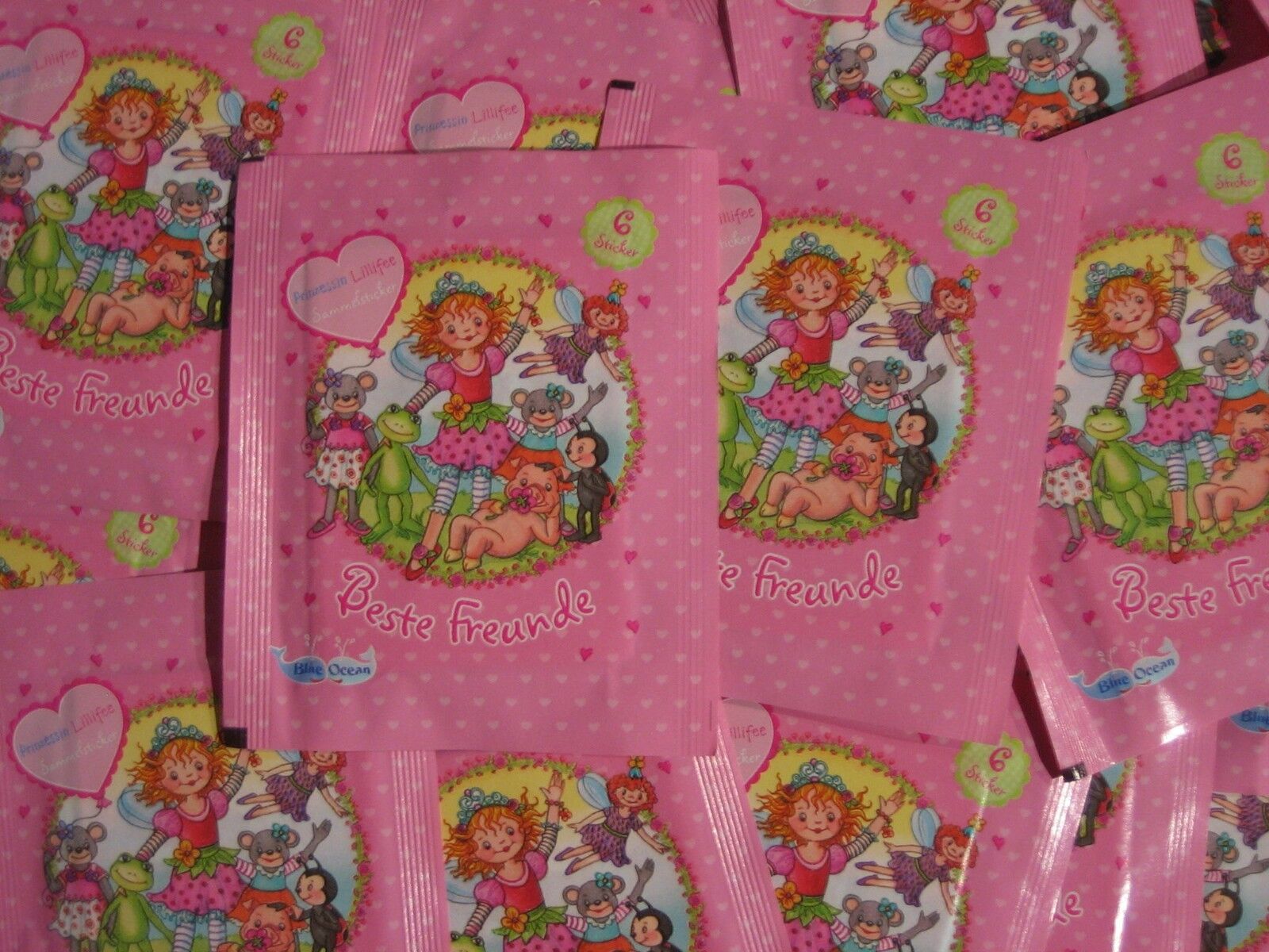 Blue Ocean Prinzessin Lillifee Beste Freunde ** 50 Tüten 300 Sticker