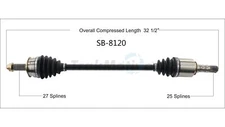 Surtrack Front Driver Left AAR CV Axle Shaft SB-8120