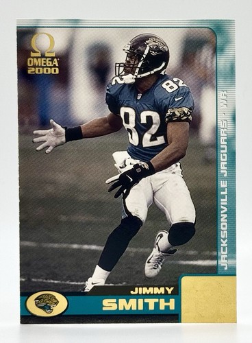 2000 Pacific Omega Gold #66 Jimmy Smith 36/95 Jacksonville Jaguars - Foto 1 di 2