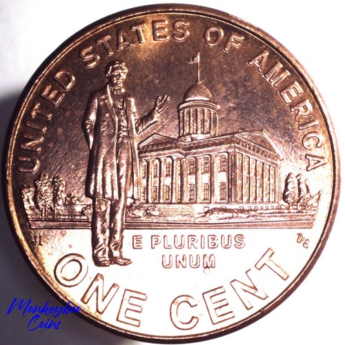 2009 P Professional Life Cent - Scarce Obverse Die Gouges - Rare Error Coin - Picture 3 of 4
