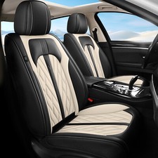 Car Front Rear Set 5-seat Covers For Kia Sportage 2009-2024 Faux Leather Cushion