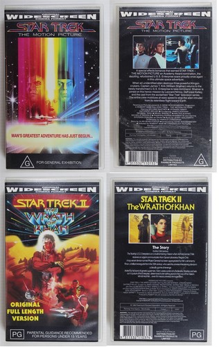 Star Trek Movie Bundle VHS 1 2 3 4 5 6 7 8 9 10 - Picture 2 of 6