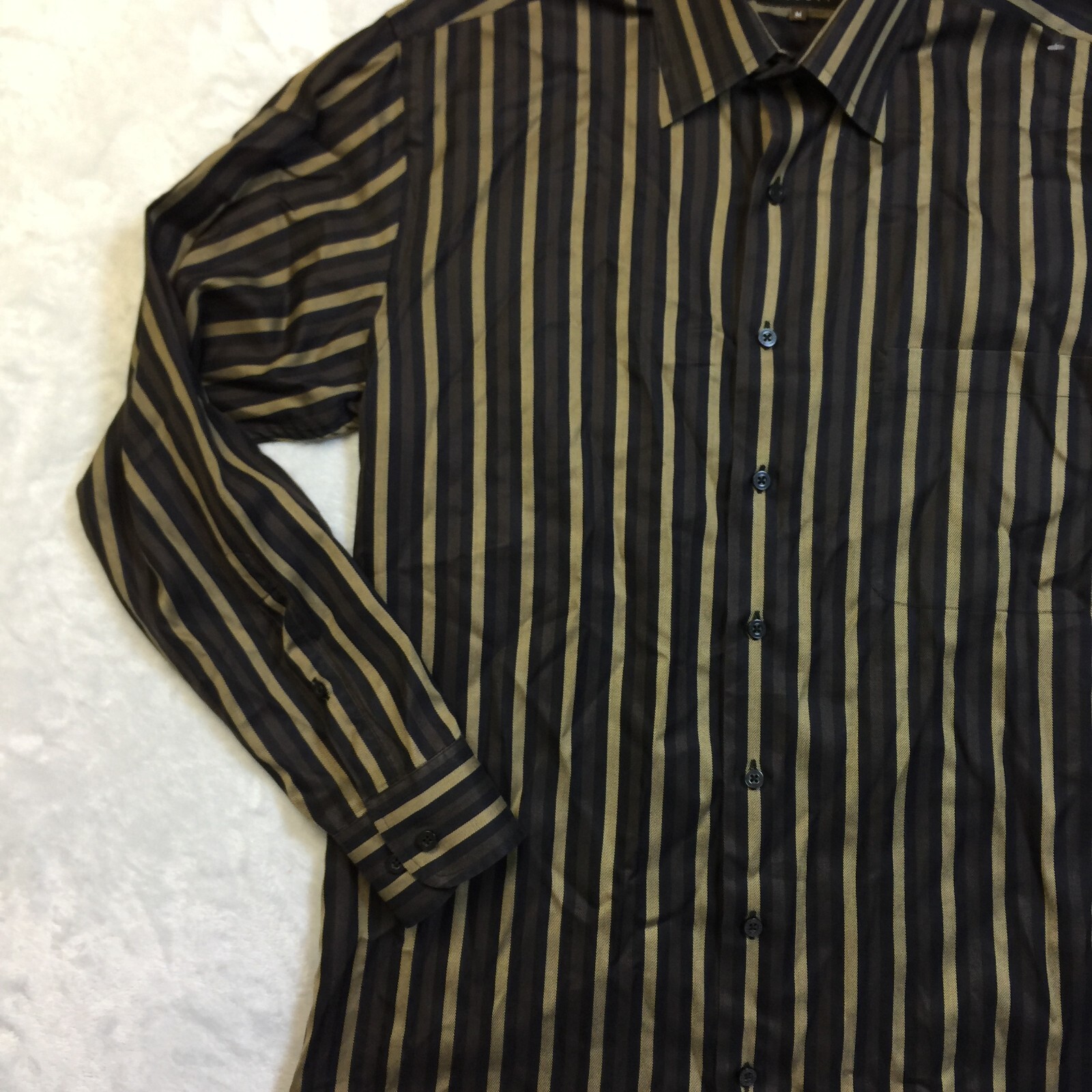 Robert Talbott Hidden Button Down Mens Shirt M Mu… - image 10