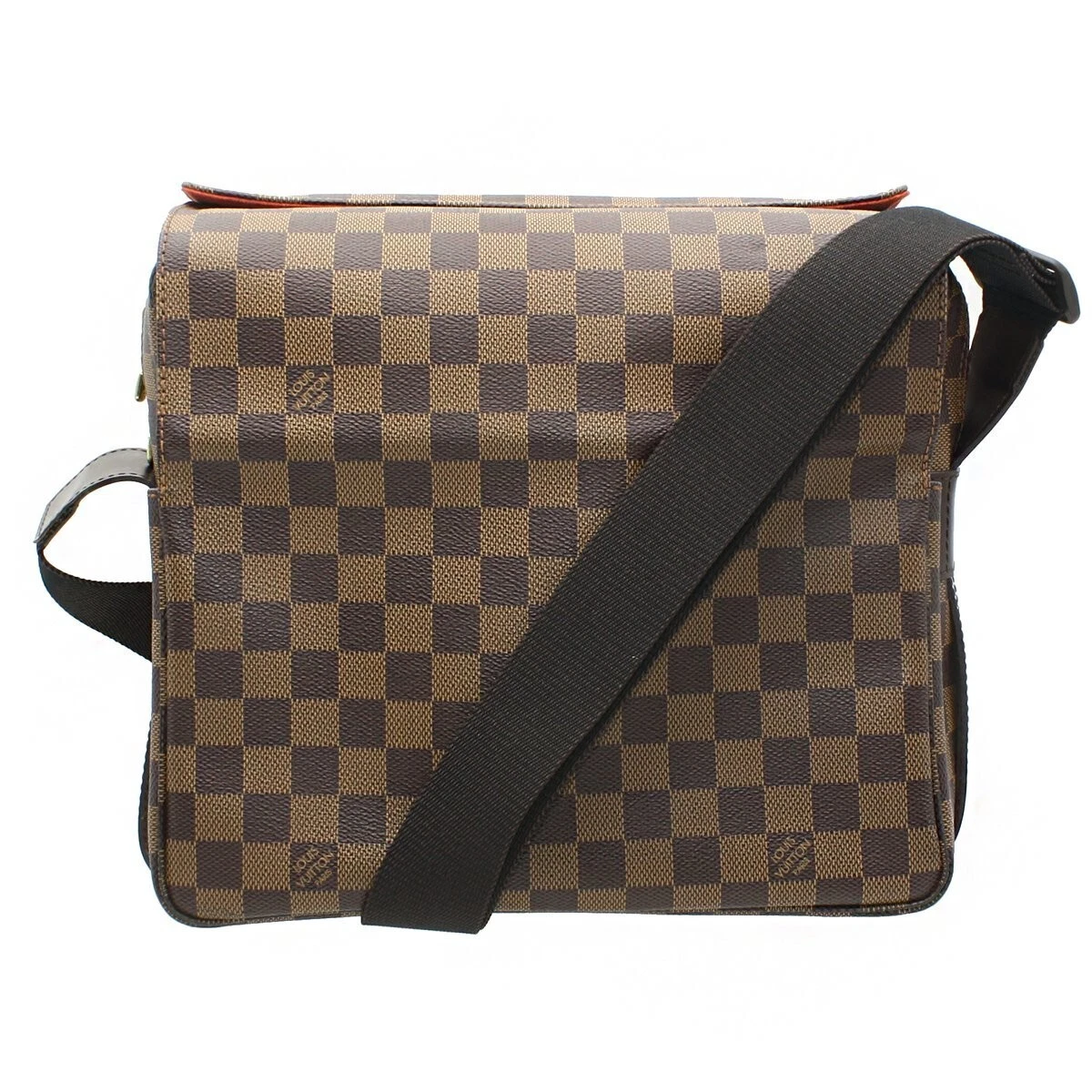 Louis Vuitton Bag Damier Ebene Canvas Naviglio Shoulder Messenger Bag