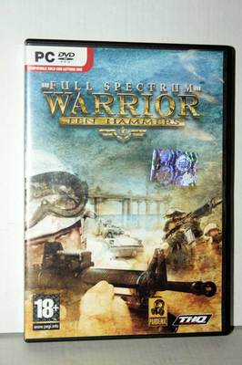 FULL SPECTRUM WARRIOR TEN HAMMER GAME USED PC DVD ITALIAN VERSION RS2 39452