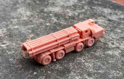 3D Printed 1/144 Russian BM-30 Tornado rockets Unpainted Model Kit NEW
