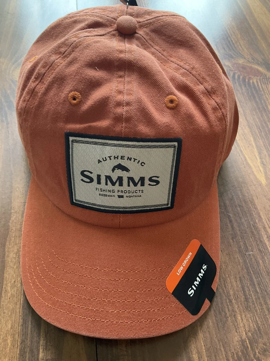 Simms Fly Fishing Single Haul Hat Cap - Simms Orange - NEW with