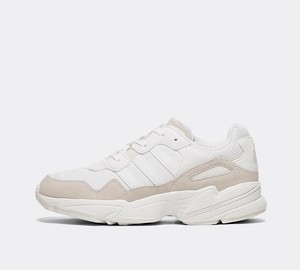 junior adidas white trainers