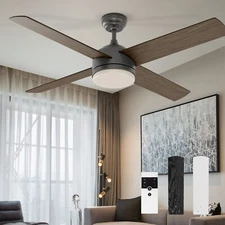 52inch Ceilng Fan With Light and Remote Control