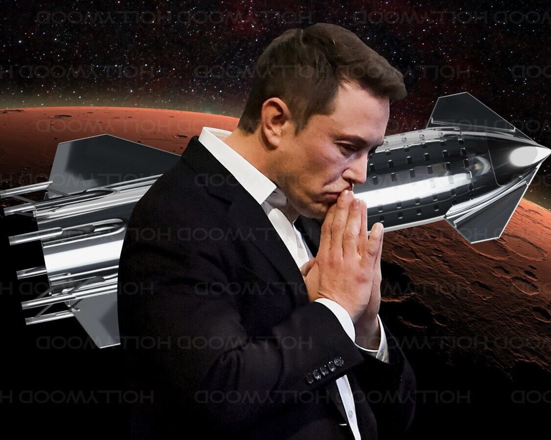 Elon Musk 8x10 Photo WM
