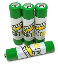 4-Pack Replacement Battery for Panasonic HHR-4DPA HHR-55AAABU Cordless Phone