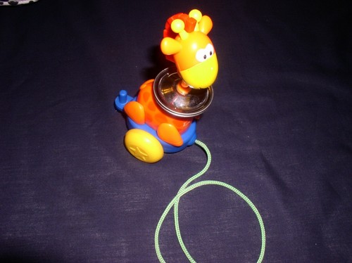 Lamaze Animal Train Giraffe Pull Toy Pull Along Infant toddler development toy