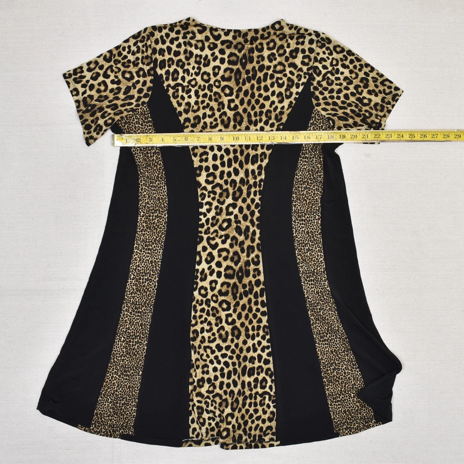 Michael Kors Vestito T Shirt Donna Ghepardo Poliestere Multicolore Taglie Forti 0X