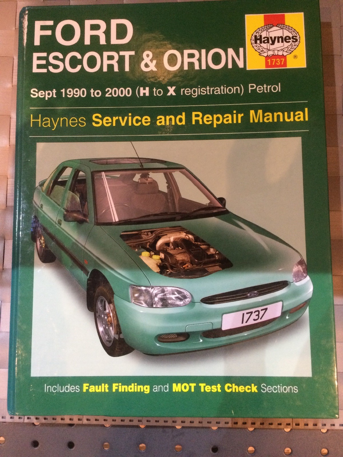 Ford ESCORT Mk5 Orion Mk3 1990 to 95 Haynes Workshop Manual 1737 VGC | eBay