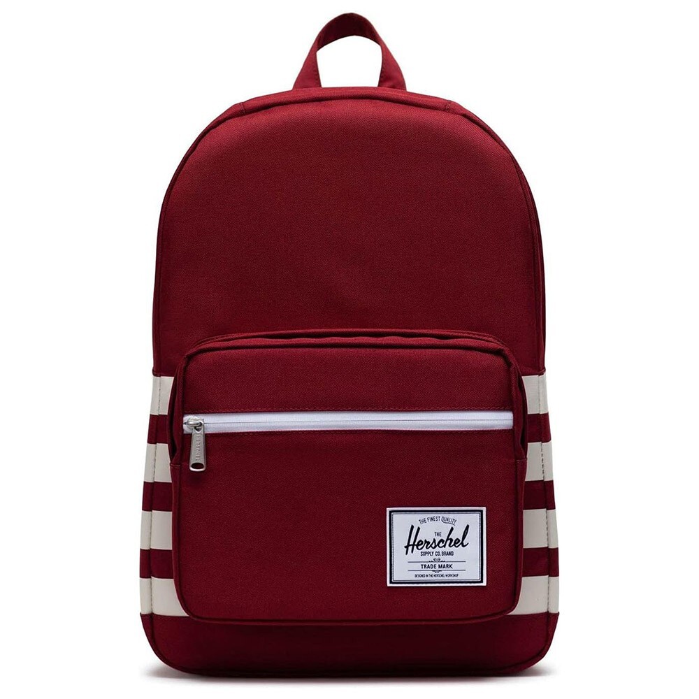 Herschel Unisex Rhubarb/Birch Stripe Pop Quiz One Size  display picture 2