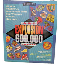 Art Explosion Royalty Free 600000 Images Manual 28 Never Used CDs One Missing