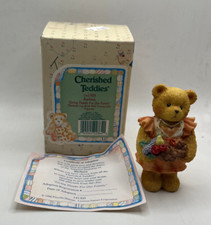 Enesco Cherished Teddies Barbara "Giving Thanks For Our Family" NIB