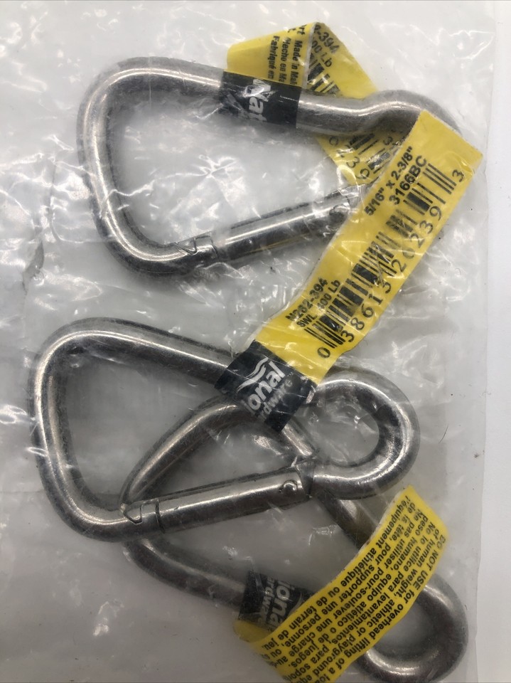 Ressort Snap En Acier Inoxydable National Hardware - 5/16" X 2-3/8" - Réf. N262-394